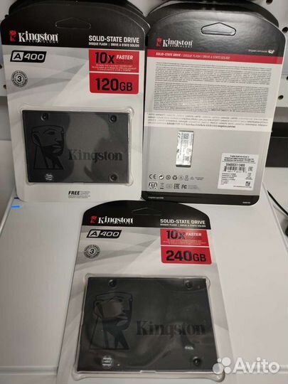 SSD 120/240/480 gb диск WD/Kingston ссд новый/чек