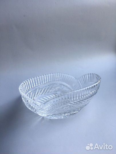 Ваза хрустальная