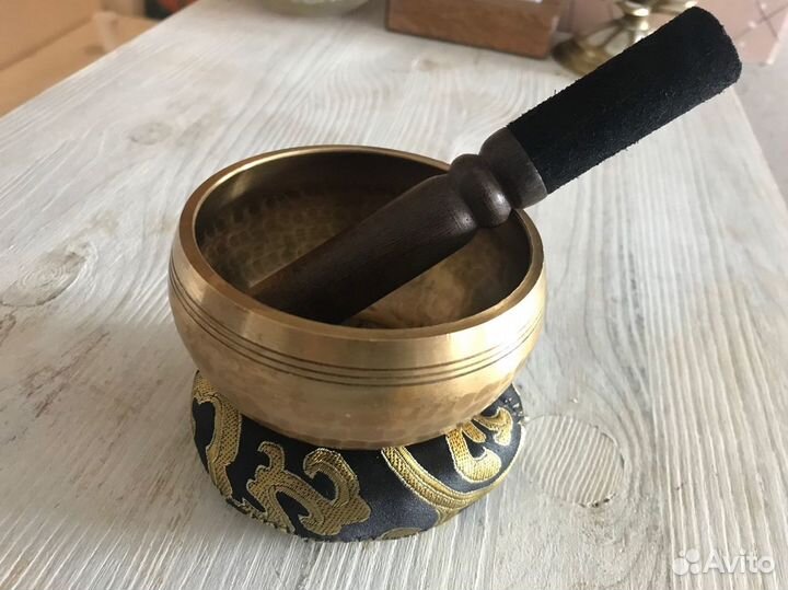 Тибетская поющая чаша 8,5х4 см