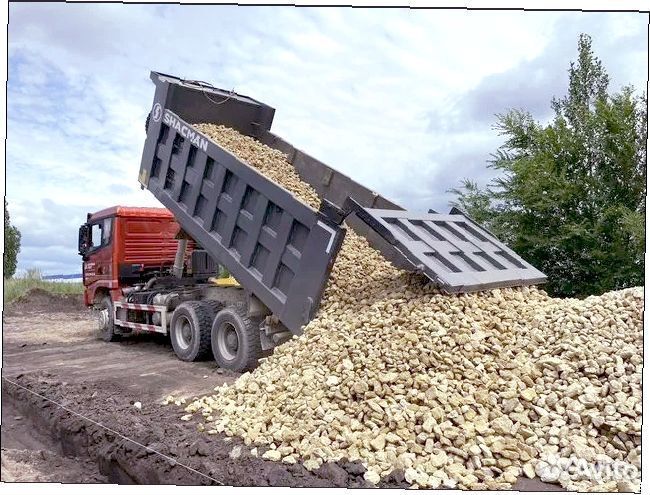 Щебень доломитный