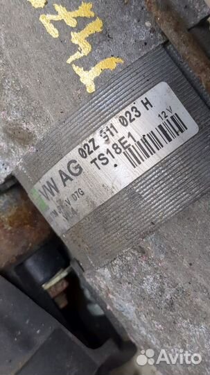 Стартер Volkswagen Golf 5, 2007