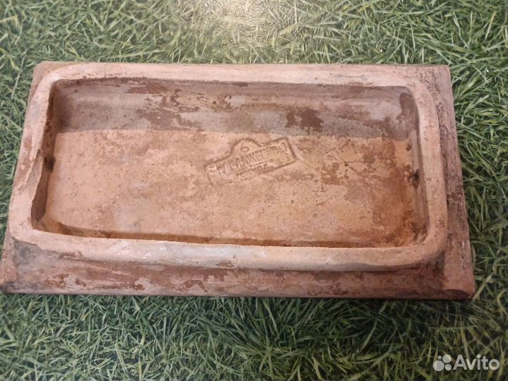 Изразец печной с клеймом Бр. Аблаженовы