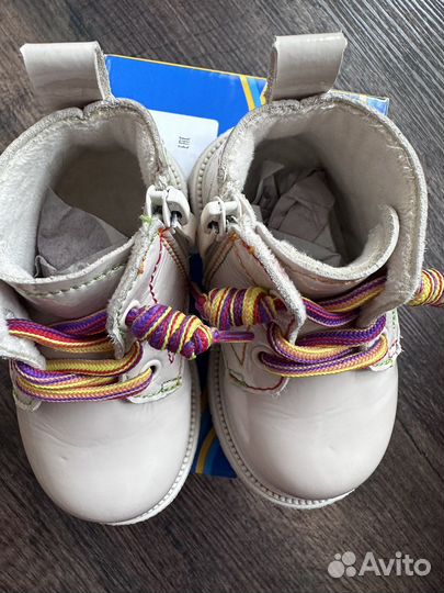 Ботинки демисезонные для девочки размер 20