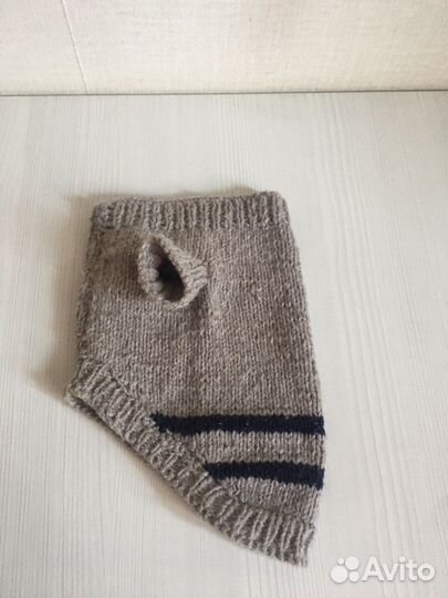 Кофта для собак вязаная