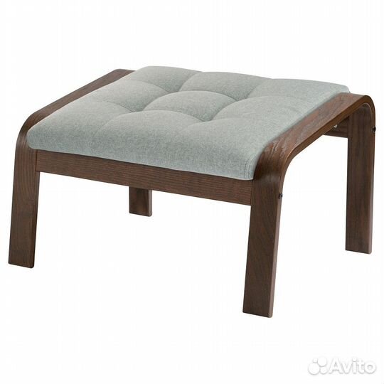 Подушка на пуф Икеа Поэнг зеленая