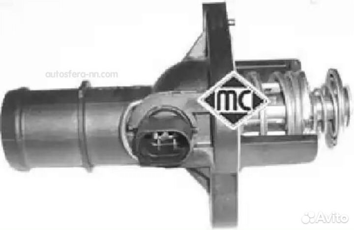 Metalcaucho 03745 Термостат VAG A3/ G5/bora / octavia 1.6 96-10