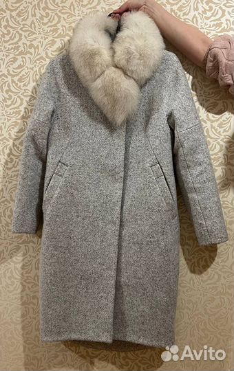 Пальто женское зимнее 42 размер