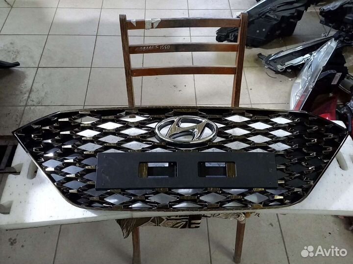 Решотка радиатора Hyundai Solaris 2,2020,люкс