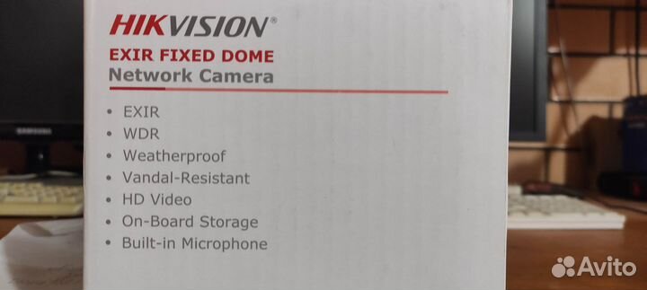 Камера видеонаблюдения купольная уличная