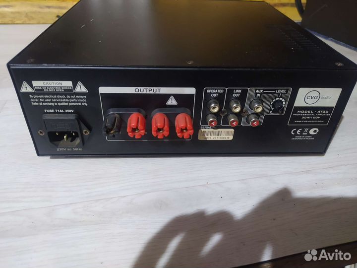Профессиональный усилитель звука CVG audio AT30