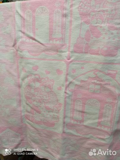 Одеяло байковое детское