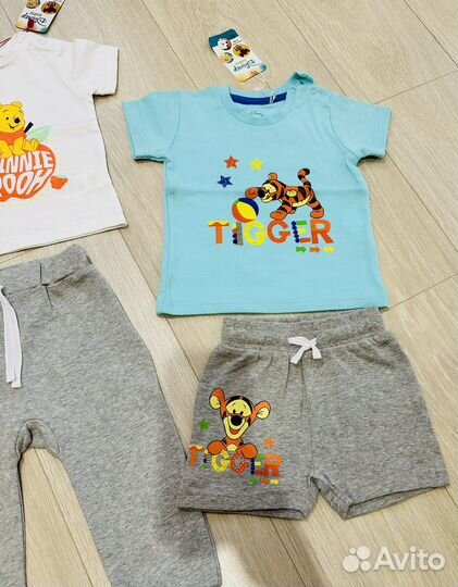 Новый пакет вещей на мальчика (р. 12-18 мес)