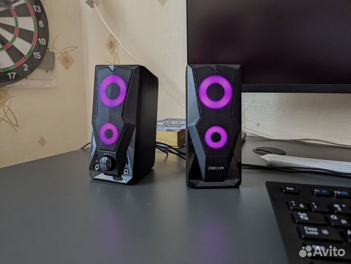 RGB колонки Dexp R610 для пк Ноутбука