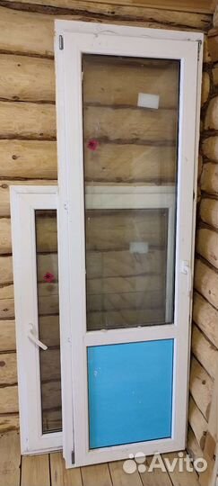 Дверь пластиковая пвх и окно пластиковое