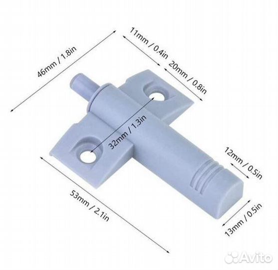 Амортизатор для дверцы шкафов