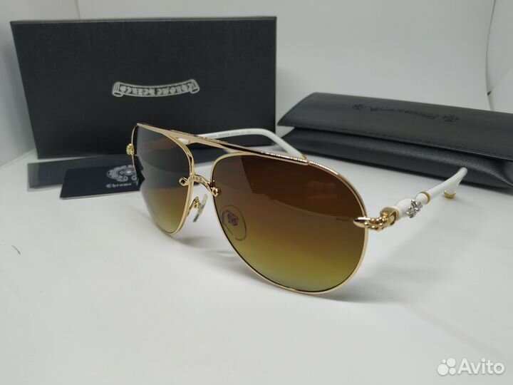 Chrome Hearts очки солнцезащитные капли