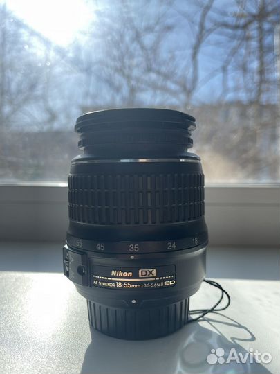 Объектив Nikon 18-55, f3,5-5,6