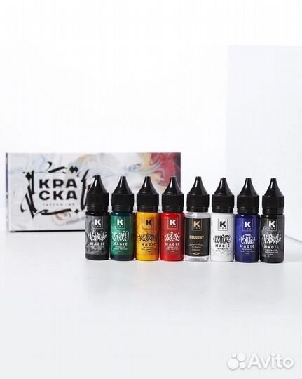 Набор красок для тату