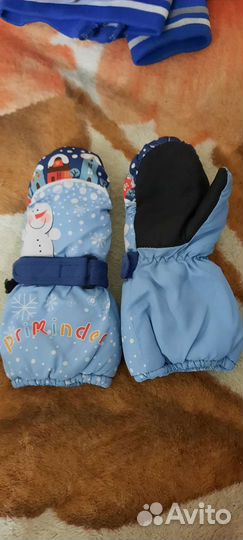 Варежки краги детские