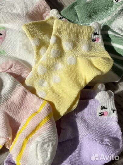 Детские носки 1-2 года