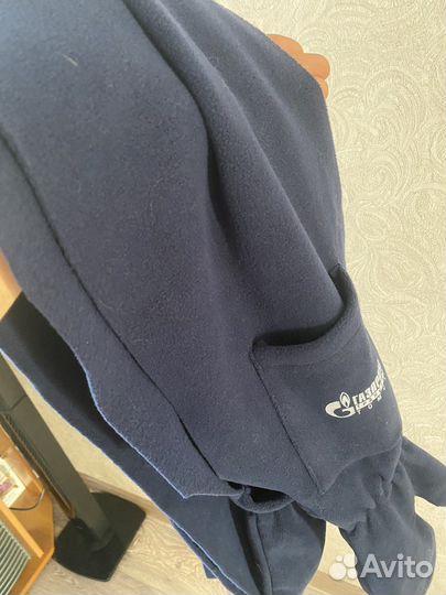 Флисовый шарф+руковицы