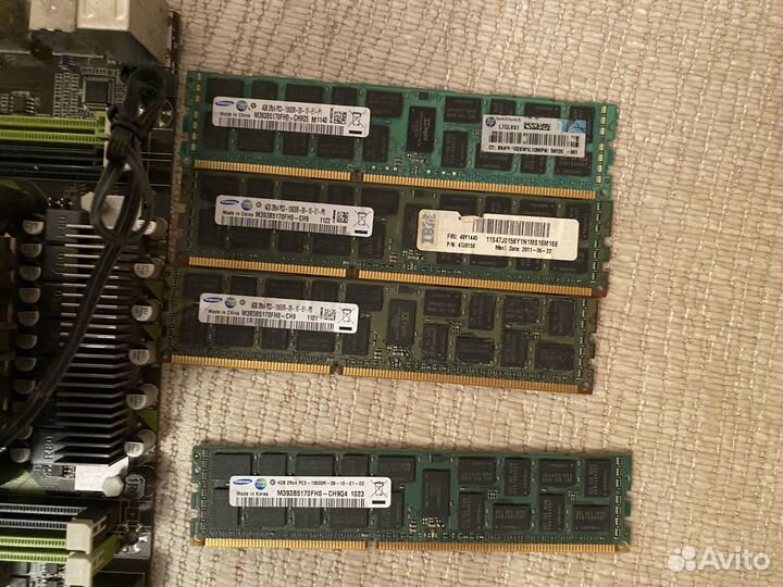 Комплект xenon 2689 + 8gb ram + охлад