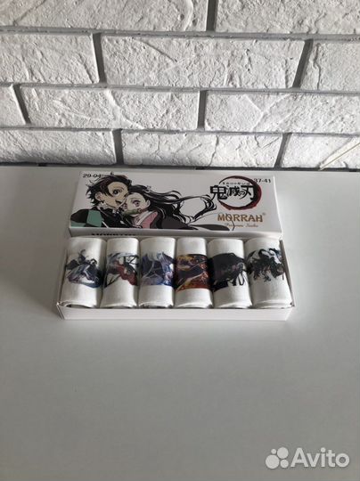 Набор женских носков Аниме