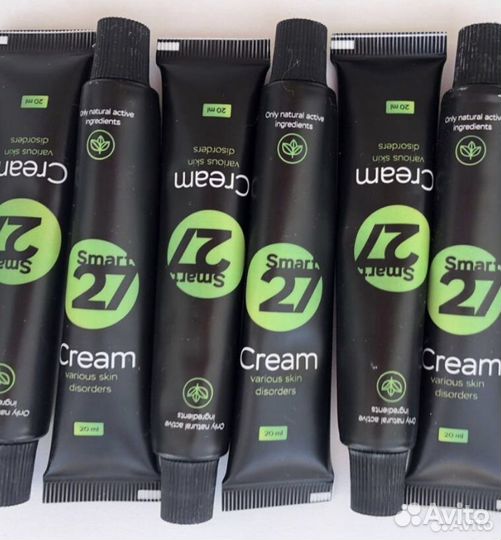Крем Smart 27, от псориаза экземы аллергии