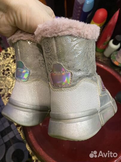 Сапоги для девочки зимние