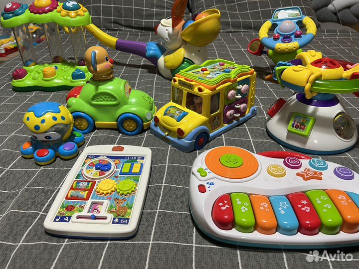 Музыкальные и развивающие игрушки от года 1+