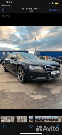 Audi A8 3.0 AT, 2013, 171 990 км