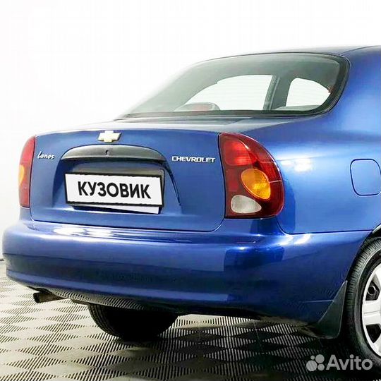 Бампер задний в цвет Chevrolet Lanos (2002-2009)