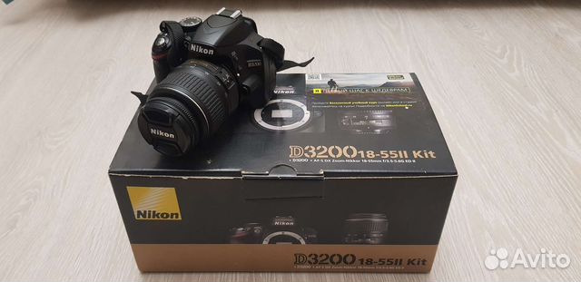 Зеркальный фотоаппарат nikon d3200