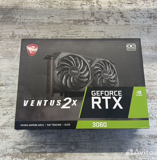 Новая RTX 3060 12 гб,гарантия