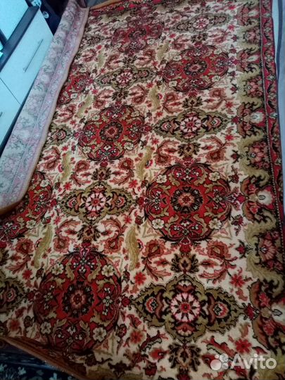 Ковер шерстяной 2 на 3, бу