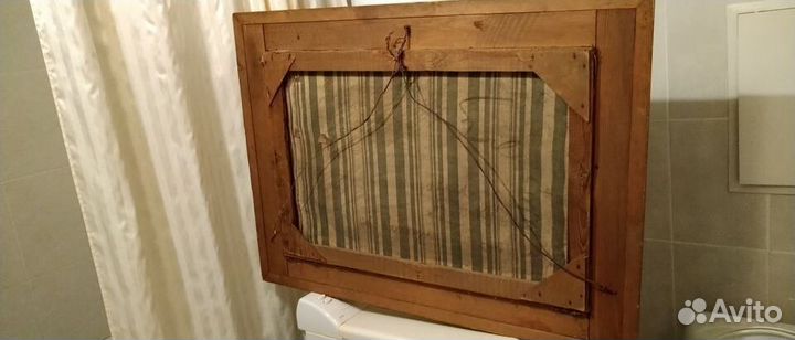 Картина Зимний кедровый лес и тетерева.Живопись 50