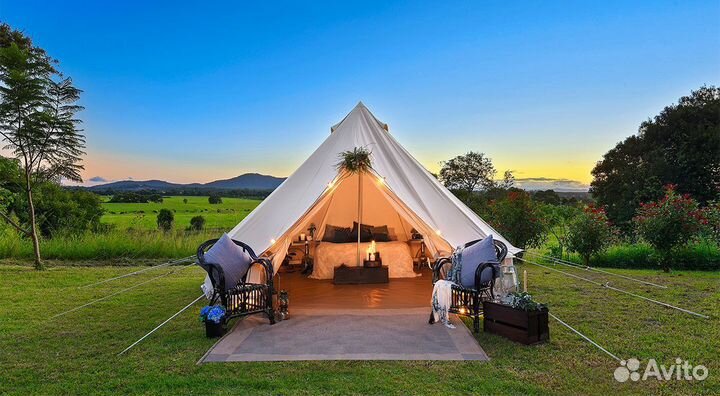 Шатры для глэмпинга от поставщика