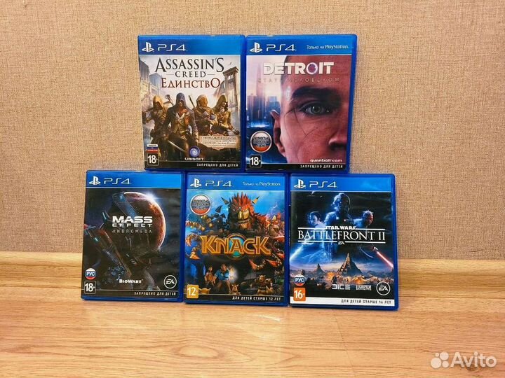 Игры для приставок ps4