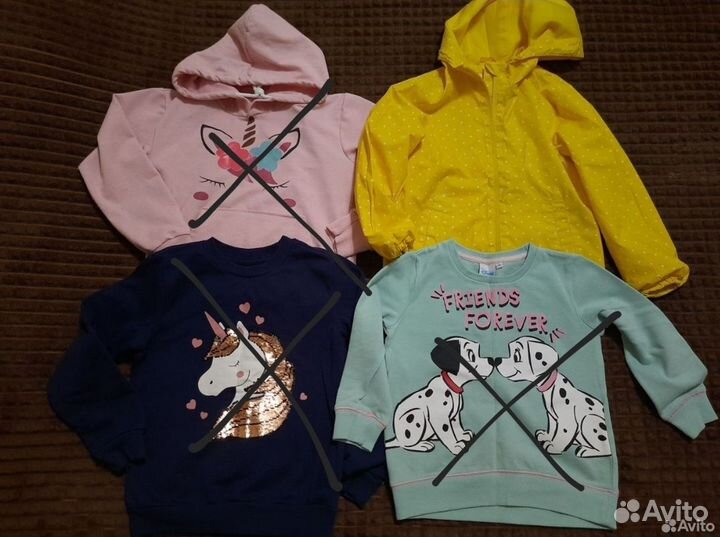 Одежда для девочки пакетом 116 122