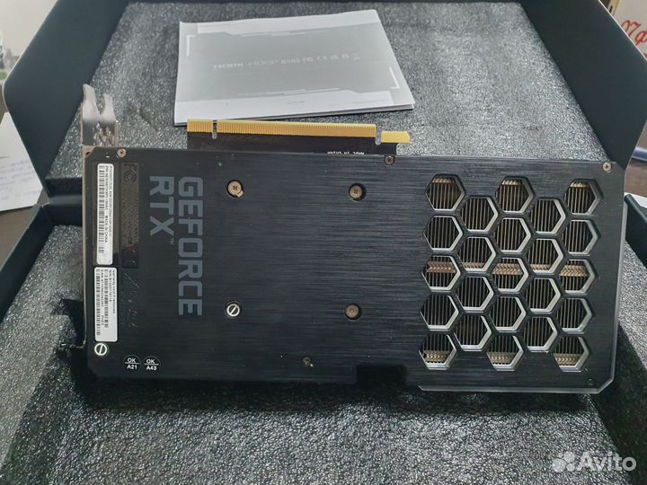 Видеокарта palit rtx 3060 ti dual 8 gb