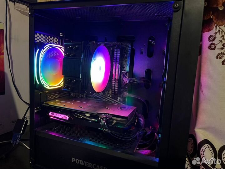 Игровой пк rayzen 5 2600 видеокарта 1660 super