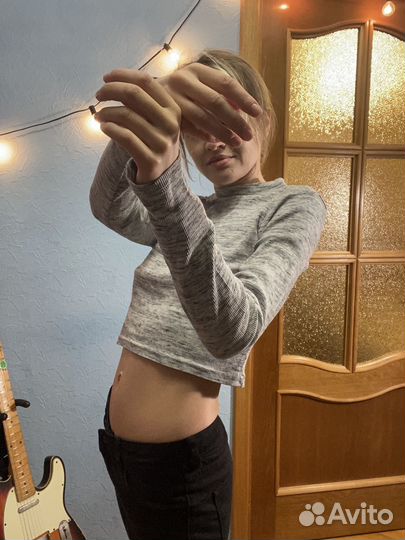 Женский укороченный бадлон