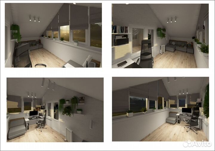 Дизайн интерьера, 3D-визуализация проектов