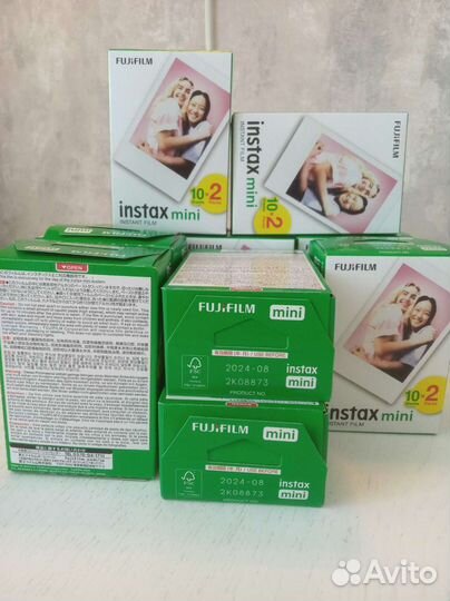 Картридж Fujifilm instax mini, и цветные рамки