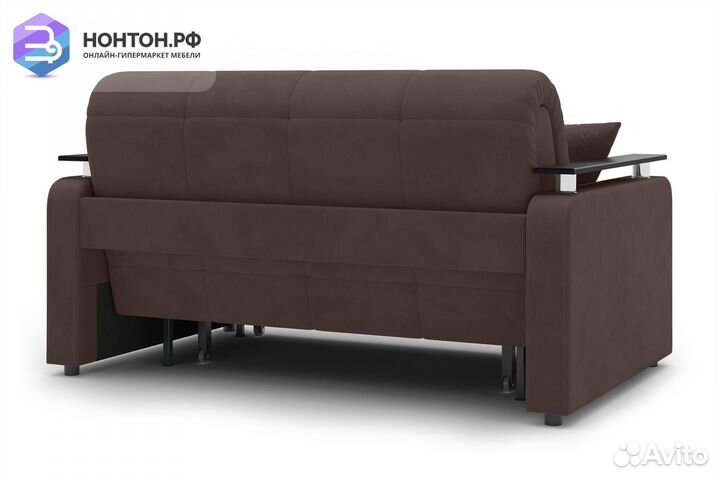 Диван аккордеон Остин коричневый