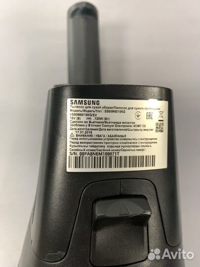 Запчасти для пылесоса samsung SS60M6015KG