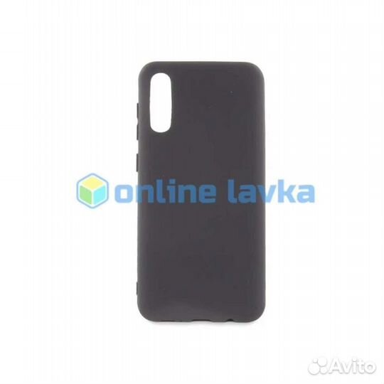 Чехол силиконовый Case для Samsung A50 черный №1