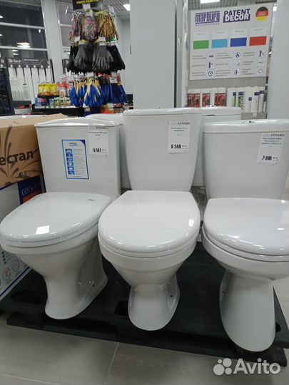 Комплект унитаз+ бочок