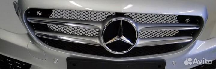 Решётка на Мерседес С-Класс-новая-оригинал