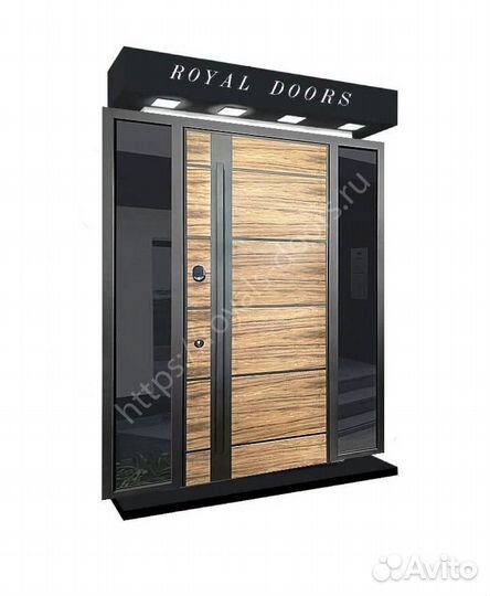 Уличная входная дверь с терморазрывом